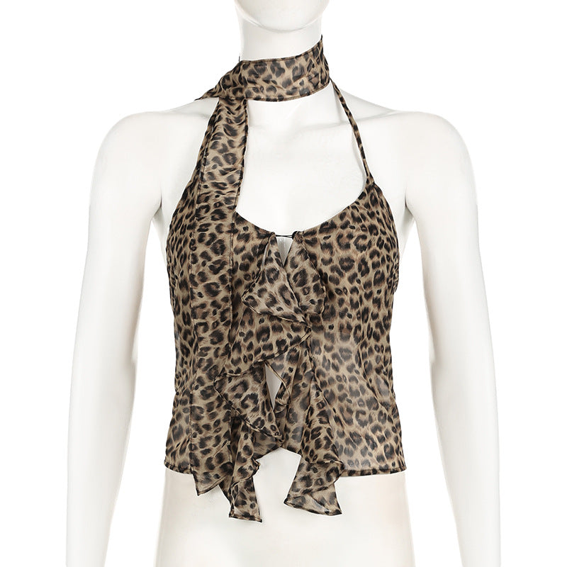 Sexy Leopard Print Camisole-D617 | Inspanda