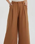 Casual wide-leg pants-D121 | Inspanda