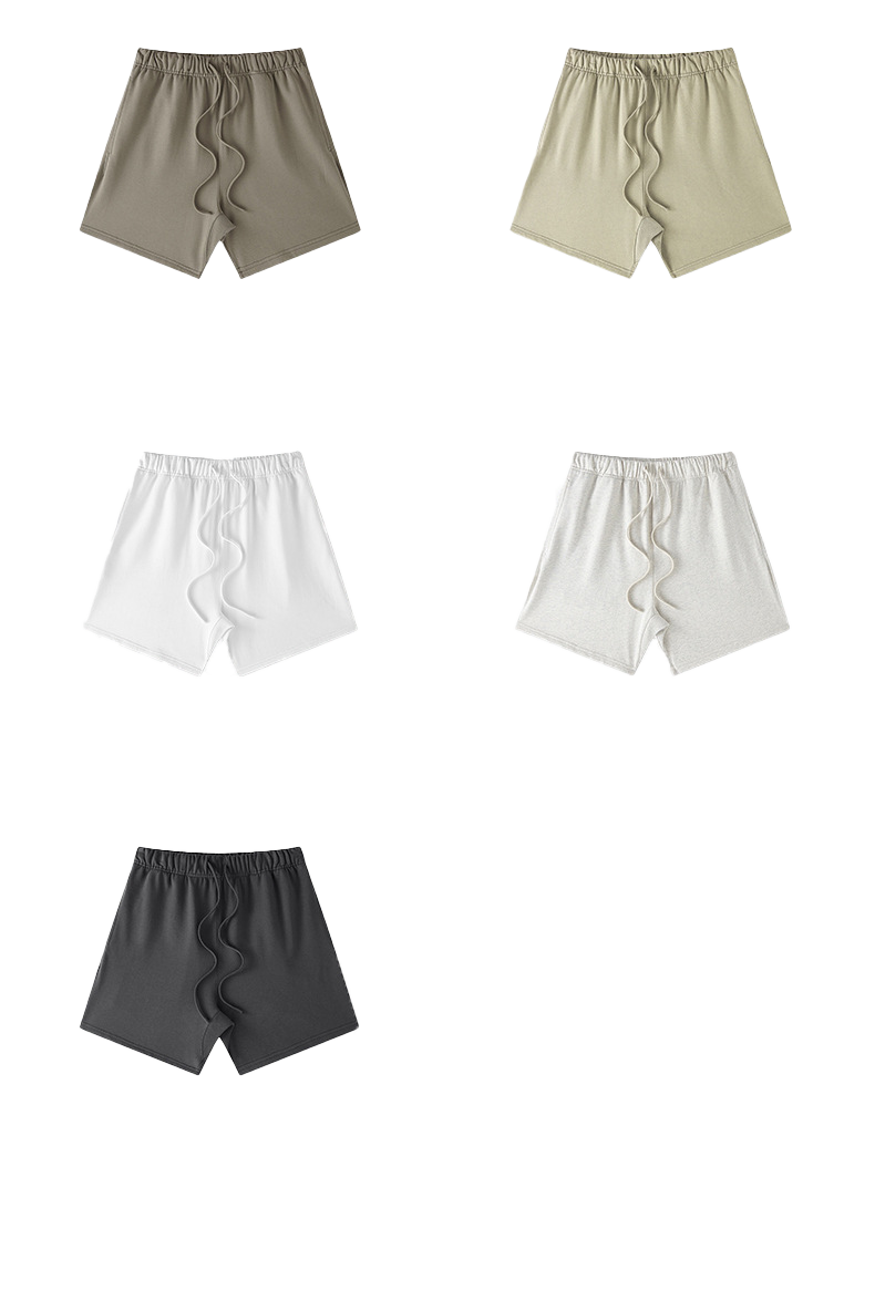 Solid color drawstring shorts-C11 | Inspanda