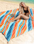 Extra large portable beach mat-D248 | Inspanda