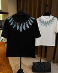 Full of collar feathers TEE-D715 | Inspanda