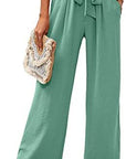 Wide-leg pants-D118 | Inspanda