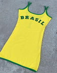 Brazilian football slip dress-D575 | Inspanda