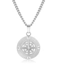 Compass round pendant-D695 | Inspanda