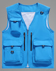 Workwear&outdoor multi-pocket vest-D670 | Inspanda