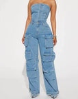 Overalls jeans-D815 | Inspanda